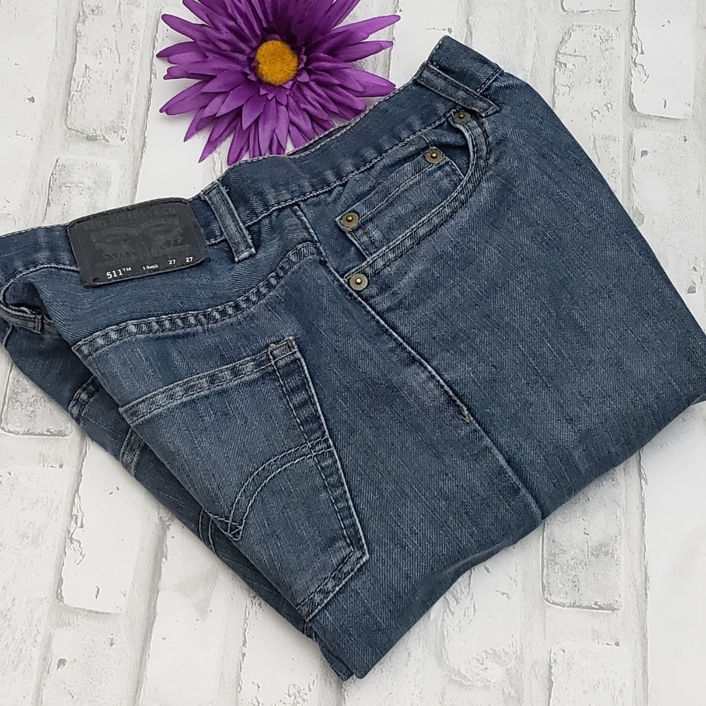 Black Label Levi's 511 Slim Jeans Size 14REG (W27"x L27")